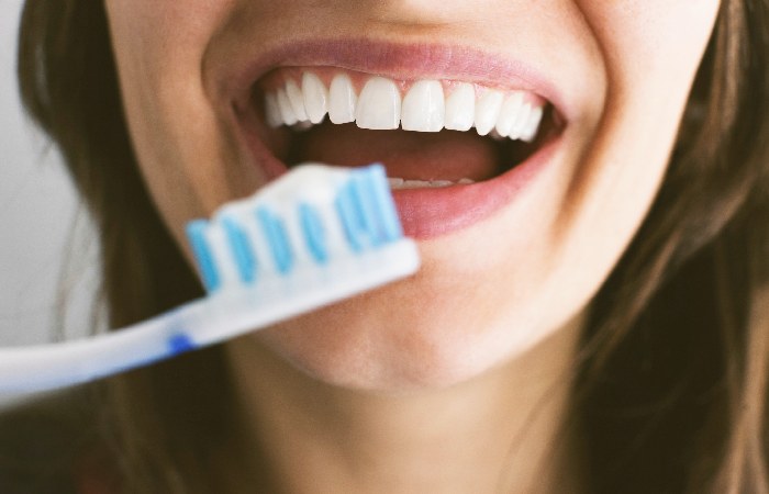 care for your teeth by brushing