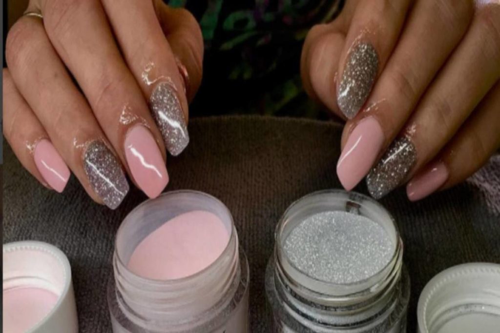 dip powder manicure