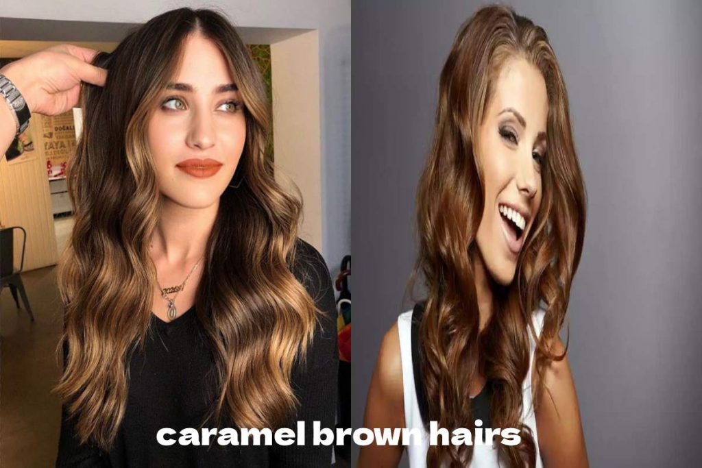 caramel brown hairs