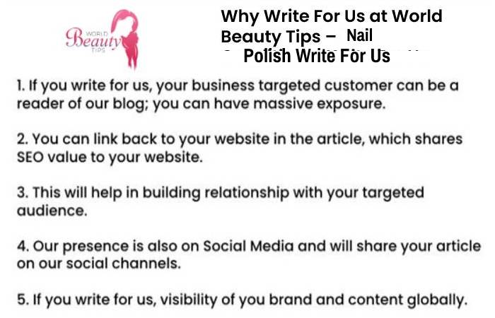 Nail Polish Write For Us