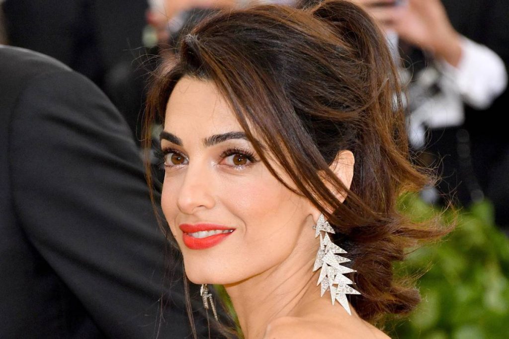 Amal Clooney No Makeup Look