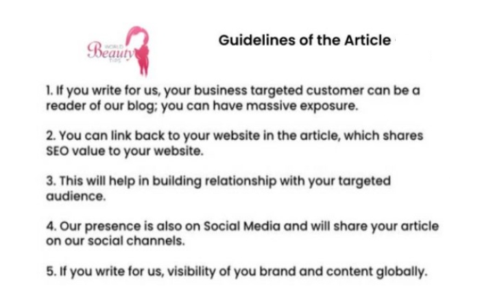 Body Care Write For Us