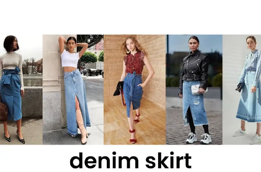  Your Guide to Choosing the Perfect Midi Denim Skirt