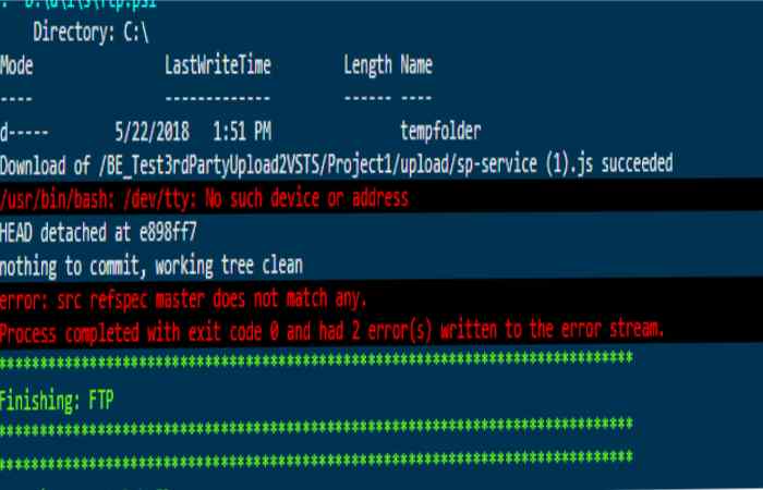 How to Fix the src refspec master organizes not match any Error